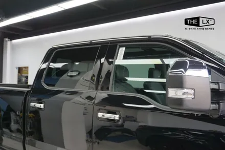 인천송도 포드 F350 픽업트럭 틴팅으로 솔라가드 프리미엄 티타늄 썬팅 추천해요~ / 인천 연수구 송도동