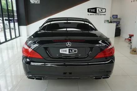 이제 더이상의 재시공은 없다! 인천 송도 썬팅 재시공 벤츠 SL63 블랙포스 장착을 위해 LX+퀀텀블랙 조합 썬팅시공완료 / 인천 연수구 송도동