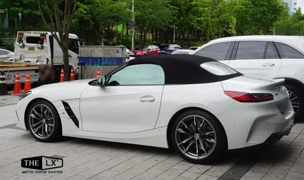 인천송도 BMW Z4 신차패키지 시공은 THE LX 솔라가드프리미엄 퀀텀 썬팅 적극추천해요! / 인천 연수구 송도동