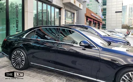 비반사 썬팅필름 끝판왕 제니스IR로 벤츠 S580 틴팅시공완료 / 인천 연수구 송도동