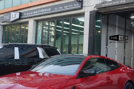 틴팅 브랜드 1순위 더엘엑스 솔라가드프리미엄 퀀텀 썬팅완료 BMW M4 / 인천 연수구 송도동