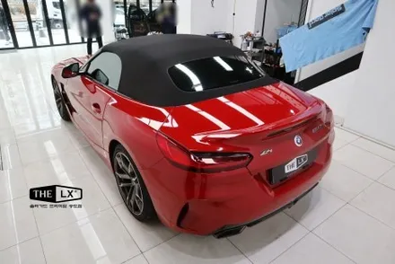 Z4 썬플라워 색상 랩핑 시공은 인천 더엘엑스 송도점 / 인천 연수구 송도동