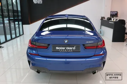 BMW 330i 썬팅(틴팅) 재시공은 솔라가드 퀀텀으로!! / 인천 연수구 송도동