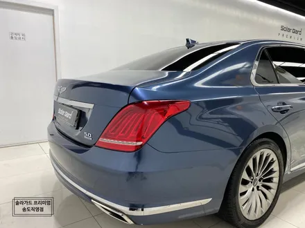 인천 랩핑 제네시스 EQ900 gloss glacier gray(유광 그레이셔 그레이) 시공퀄리티는 솔라가드 프리미엄 송도직영점이 최고!! / 인천 연수구 송도동