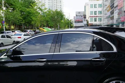 인천 벤츠 E450 가성비 좋은 틴팅필름 추천! 솔라가드 프리미엄 티타늄 썬팅 어떠세요? / 인천 연수구 송도동