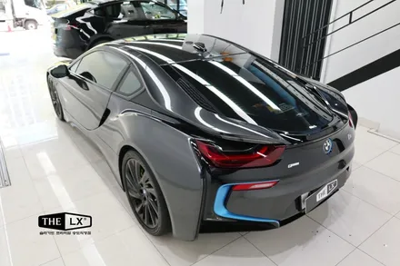 인천 송도 BMW i8 랩핑도 역시 최고! 유광 쿨그레이 색상으로 변화하여 더더욱 설레이는 I8 시공후기 / 인천 연수구 송도동