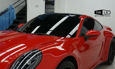 포르쉐 911 카레라4GTS 썬팅필름 선택은? 더엘엑스 송도직영점 LX와 티타늄 조합이지! / 인천 연수구 송도동