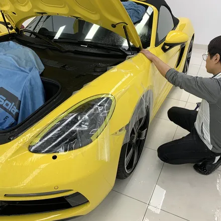 인천 솔라가드프리미엄 송도직영점 포르쉐 718박스터 GTS 보그썬팅, 전체 PPF시공후기 / 인천 연수구 송도동