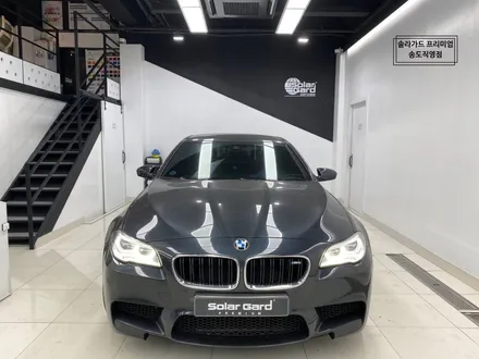 인천 랩핑 잘하는 곳 / BMW F10 M5 satin ocean shimmer (사틴오션쉬머) 전체랩핑 / 인천 연수구 송도동