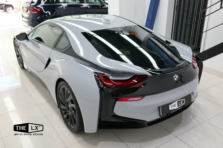 인천 송도 BMW i8 랩핑도 역시 최고! 유광 쿨그레이 색상으로 변화하여 더더욱 설레이는 I8 시공후기 / 인천 연수구 송도동