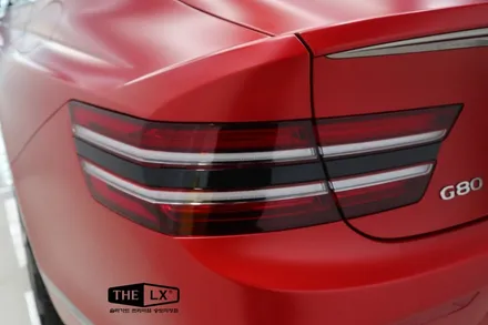 G80 전체랩핑, 아직도 고민만하시나요? 3M satin smoldering red (사틴 스모더링 레드)로 새로태어났어요. / 인천 연수구 송도동