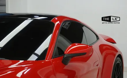 포르쉐 911 카레라4GTS 썬팅필름 선택은? 더엘엑스 송도직영점 LX와 티타늄 조합이지! / 인천 연수구 송도동