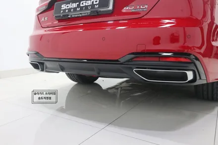 인천송도랩핑 아우디 A5 훨씬 고급지고 세련되보이는 방법!! 크롬죽이기 랩핑시공으로 실현해보세요~ / 인천 연수구 송도동