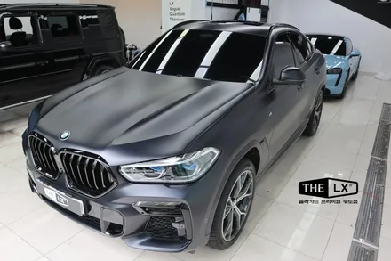 BMW X6 무광PPF 시공으로 도장면보호와 드레스업까지 제대로 완료 / 인천 연수구 송도동