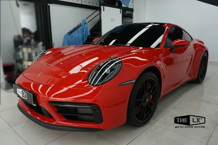 포르쉐 911 카레라4GTS 썬팅필름 선택은? 더엘엑스 송도직영점 LX와 티타늄 조합이지! / 인천 연수구 송도동