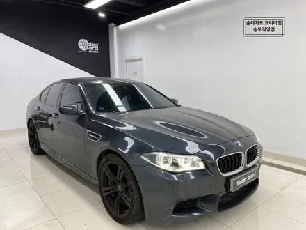인천 랩핑 잘하는 곳 / BMW F10 M5 satin ocean shimmer (사틴오션쉬머) 전체랩핑 / 인천 연수구 송도동
