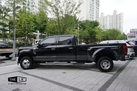 인천송도 포드 F350 픽업트럭 틴팅으로 솔라가드 프리미엄 티타늄 썬팅 추천해요~ / 인천 연수구 송도동