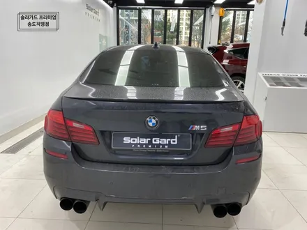 인천 랩핑 잘하는 곳 / BMW F10 M5 satin ocean shimmer (사틴오션쉬머) 전체랩핑 / 인천 연수구 송도동