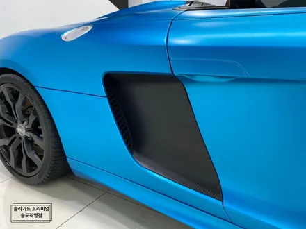 인천 랩핑 아우디 R8 스파이더 Satin Ocean Shimmer(사틴오션쉬머) 전체랩핑 퀄리티 최고! 새차뽑은줄!! / 인천 연수구 송도동