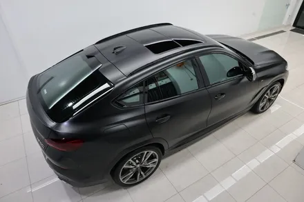 인천 송도 랩핑 BMW X6 사틴블랙 전체랩핑으로 묵직한 아우라!! / 인천 연수구 송도동