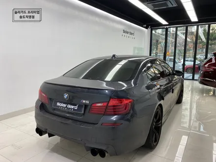 인천 랩핑 잘하는 곳 / BMW F10 M5 satin ocean shimmer (사틴오션쉬머) 전체랩핑 / 인천 연수구 송도동