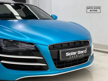 인천 랩핑 아우디 R8 스파이더 Satin Ocean Shimmer(사틴오션쉬머) 전체랩핑 퀄리티 최고! 새차뽑은줄!! / 인천 연수구 송도동