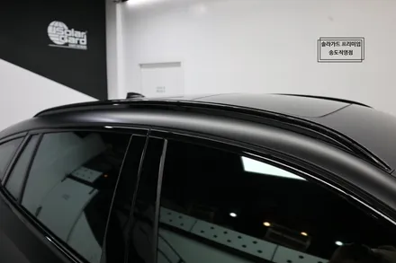 인천 송도 랩핑 BMW X6 사틴블랙 전체랩핑으로 묵직한 아우라!! / 인천 연수구 송도동