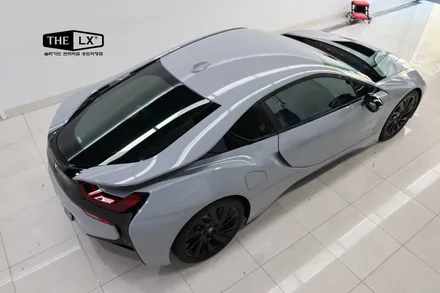 인천 송도 BMW i8 랩핑도 역시 최고! 유광 쿨그레이 색상으로 변화하여 더더욱 설레이는 I8 시공후기 / 인천 연수구 송도동
