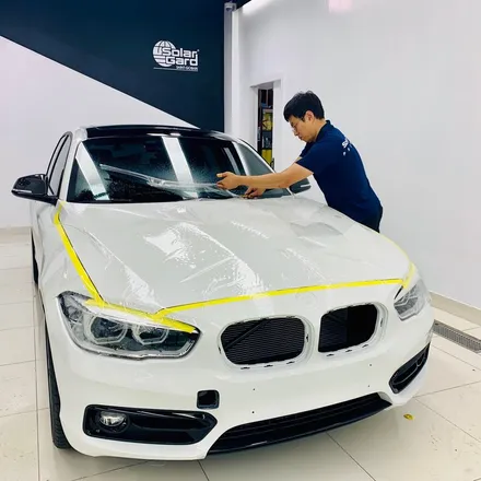 도장면 완전 보호_ bmw 118d 전체 ppf, 루프스킨 / 인천 연수구 송도동
