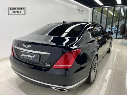 인천 랩핑 제네시스 EQ900 gloss glacier gray(유광 그레이셔 그레이) 시공퀄리티는 솔라가드 프리미엄 송도직영점이 최고!! / 인천 연수구 송도동