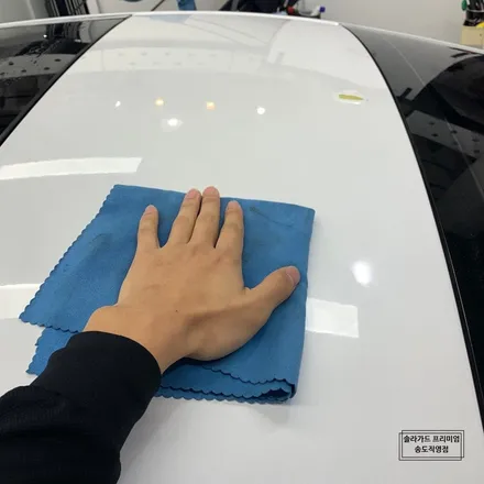 인천 제네시스 G70 탑폴리에 루프스킨 시공으로 허전한 반쪽을 채워줬어요~ / 인천 연수구 송도동
