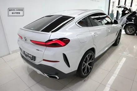 인천송도랩핑 사틴블랙 전체랩핑으로 포스 제대로 BMW X6!! / 인천 연수구 송도동