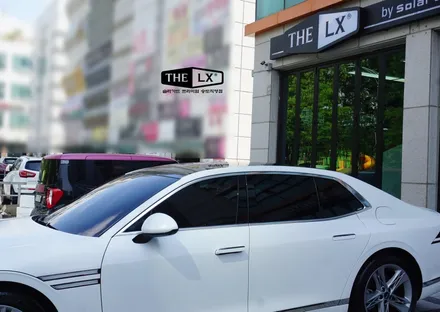 오래탈 제네시스 G90 자동차 썬팅추천, 무조건 THE LX 솔라가드 프리미엄이죠! / 인천 연수구 송도동