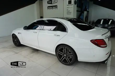 인천송도 완벽한 자동차 썬팅재시공업체! 더이상의 재시공 걱정없는 벤츠 E63 더엘엑스 LX 틴팅시공후기! / 인천 연수구 송도동