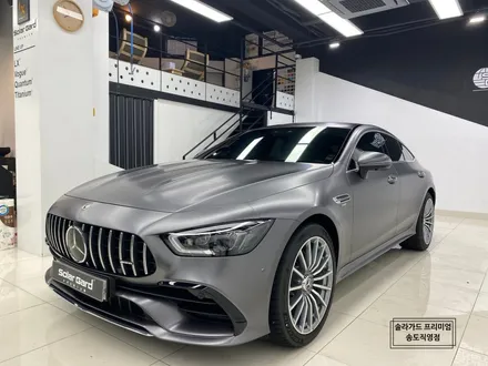 인천 랩핑 추천 벤츠 AMG GT43 반무광 사틴 다크 그레이로 시선강탈 카리스마!! / 인천 연수구 송도동