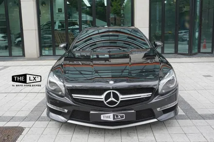 이제 더이상의 재시공은 없다! 인천 송도 썬팅 재시공 벤츠 SL63 블랙포스 장착을 위해 LX+퀀텀블랙 조합 썬팅시공완료 / 인천 연수구 송도동