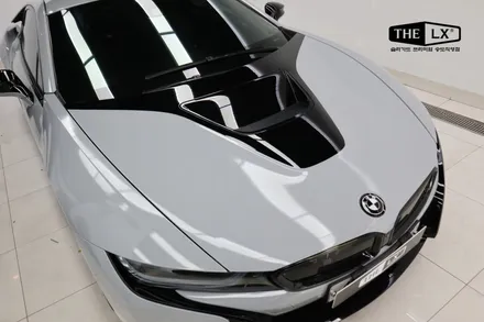 인천 송도 BMW i8 랩핑도 역시 최고! 유광 쿨그레이 색상으로 변화하여 더더욱 설레이는 I8 시공후기 / 인천 연수구 송도동
