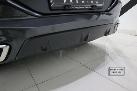 인천 송도 랩핑 BMW X6 사틴블랙 전체랩핑으로 묵직한 아우라!! / 인천 연수구 송도동