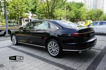 요즘 대세 인천송도 썬팅필름 솔라가드 퀀텀으로 아우디 A8L 55TFSI 틴팅시공 완료 / 인천 연수구 송도동