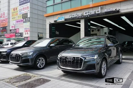 인천신차패키지 전문점 아우디 Q7 퀀텀썬팅은 더엘엑스 솔라가드 프리미엄 송도직영점에서!! / 인천 연수구 송도동