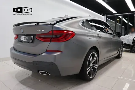 인천 송도 솔라가드 프리미엄 송도직영점 랩핑 시공후기! BMW 6GT 사틴 사이키델릭 전체랩핑뿐 아니라 실내랩핑도 잘해요!! / 인천 연수구 송도동