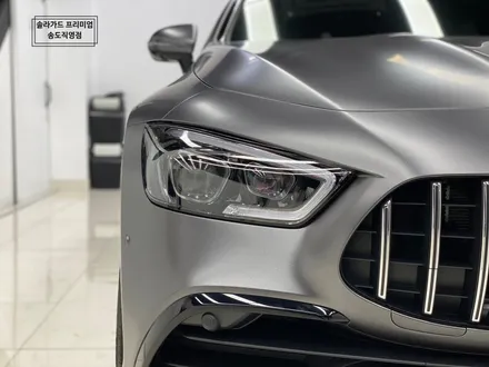 인천 랩핑 추천 벤츠 AMG GT43 반무광 사틴 다크 그레이로 시선강탈 카리스마!! / 인천 연수구 송도동