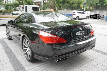 이제 더이상의 재시공은 없다! 인천 송도 썬팅 재시공 벤츠 SL63 블랙포스 장착을 위해 LX+퀀텀블랙 조합 썬팅시공완료 / 인천 연수구 송도동