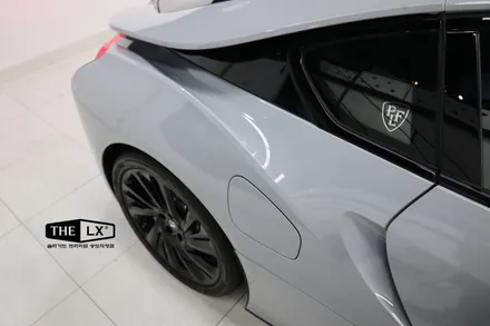 인천 송도 BMW i8 랩핑도 역시 최고! 유광 쿨그레이 색상으로 변화하여 더더욱 설레이는 I8 시공후기 / 인천 연수구 송도동