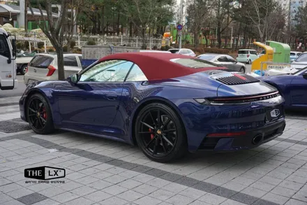인천송도 포르쉐 911 카레라 4S 썬팅재시공으로 선택한 필름은? 반사필름의 끝판왕, 보그 색감 최고네~~ / 인천 연수구 송도동