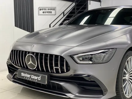 인천 랩핑 추천 벤츠 AMG GT43 반무광 사틴 다크 그레이로 시선강탈 카리스마!! / 인천 연수구 송도동