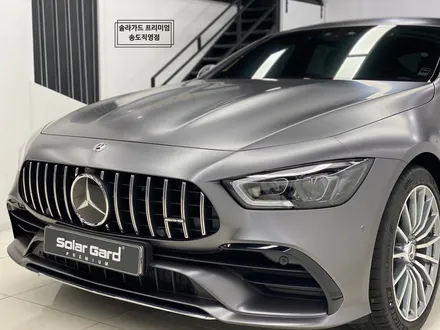 인천 랩핑 추천 벤츠 AMG GT43 반무광 사틴 다크 그레이로 시선강탈 카리스마!! / 인천 연수구 송도동