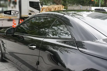이제 더이상의 재시공은 없다! 인천 송도 썬팅 재시공 벤츠 SL63 블랙포스 장착을 위해 LX+퀀텀블랙 조합 썬팅시공완료 / 인천 연수구 송도동