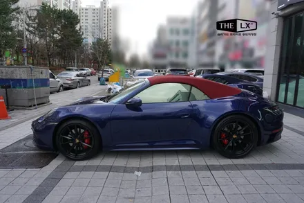 인천송도 포르쉐 911 카레라 4S 썬팅재시공으로 선택한 필름은? 반사필름의 끝판왕, 보그 색감 최고네~~ / 인천 연수구 송도동