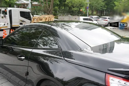 이제 더이상의 재시공은 없다! 인천 송도 썬팅 재시공 벤츠 SL63 블랙포스 장착을 위해 LX+퀀텀블랙 조합 썬팅시공완료 / 인천 연수구 송도동